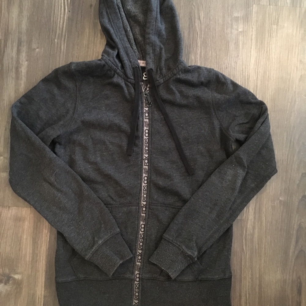 Fox zip up hoodie